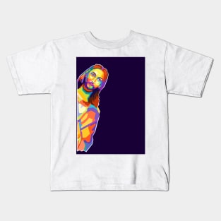 Jesus Meme Wpap Pop Art Kids T-Shirt